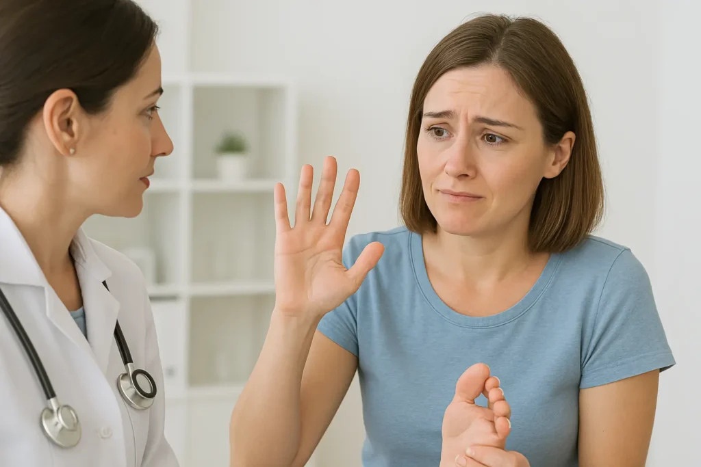 How to Cure Sweaty Hands and Feet - Hyperhidrosis Treatment